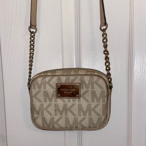 Michael Kors White Crossbody Bag